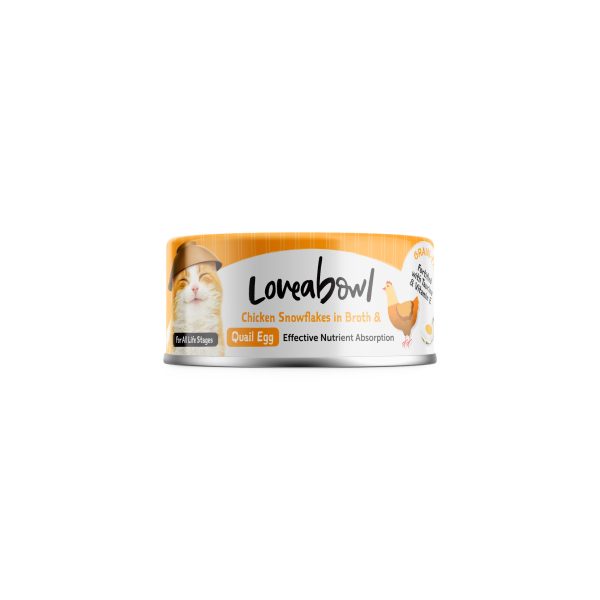 Loveabowl - Cat Wet Food (Chicken and Quail Egg)