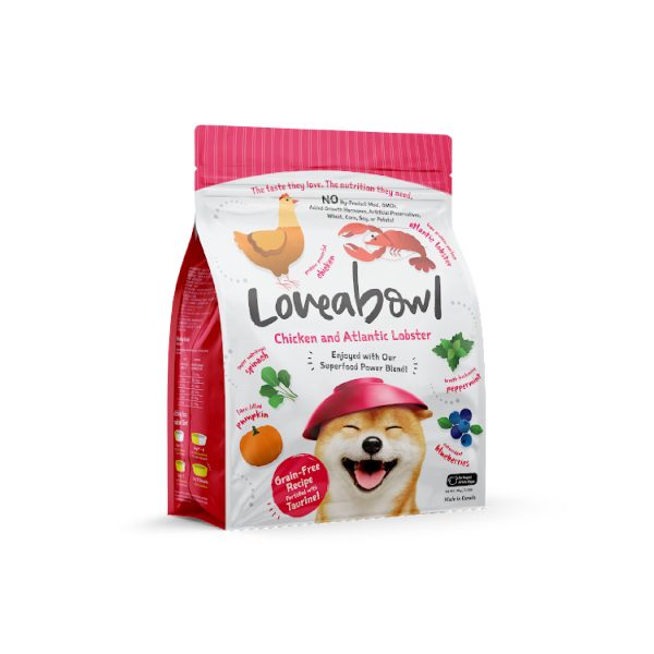 Loveabowl - Dog Kibbles (Chicken and Atlantic Lobster)