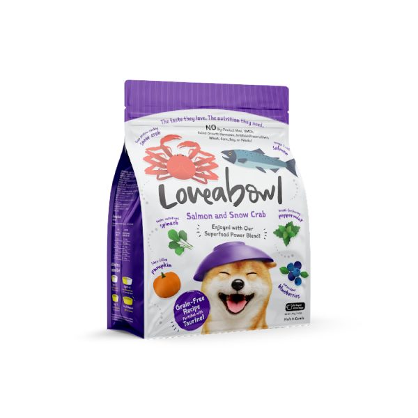 Loveabowl - Dog Kibbles (Salmon and Snow Crab)